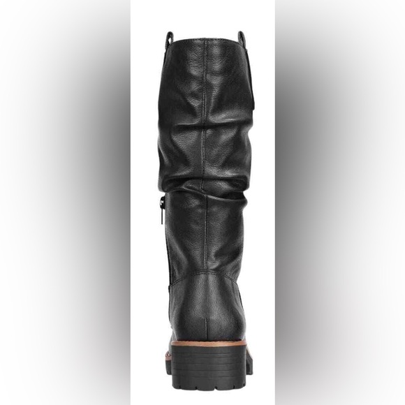 New Sun+Stone Nellie Lug Sole Mid Calf Boot- Size 6 - Picture 3 of 3